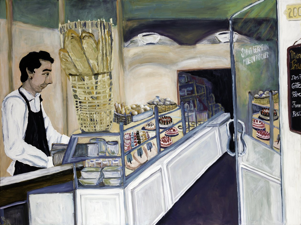 Bakery St. Germain, 2017 by Deborah Eve Alastra