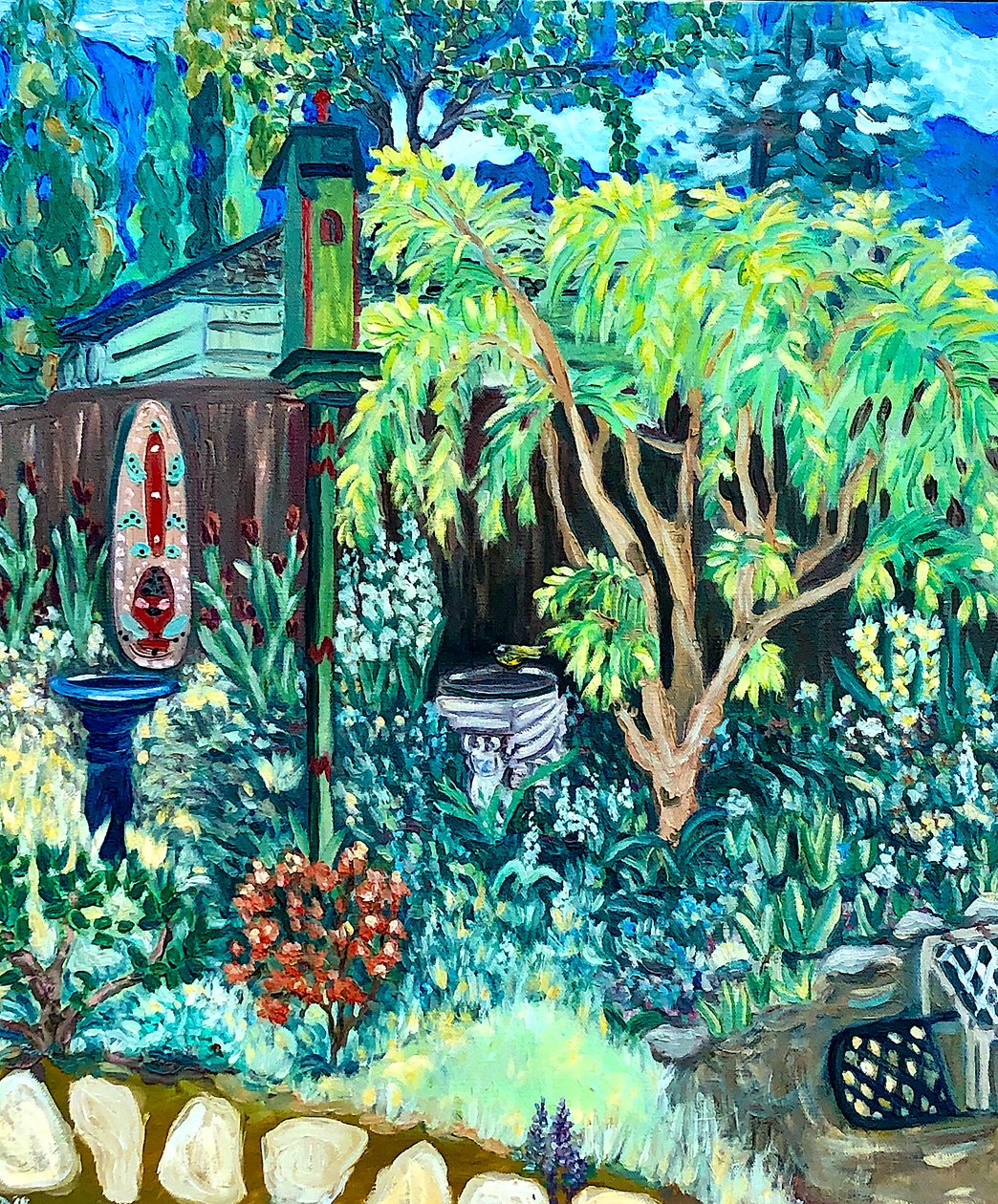 Garden View, 2020 by Deborah Eve Alastra