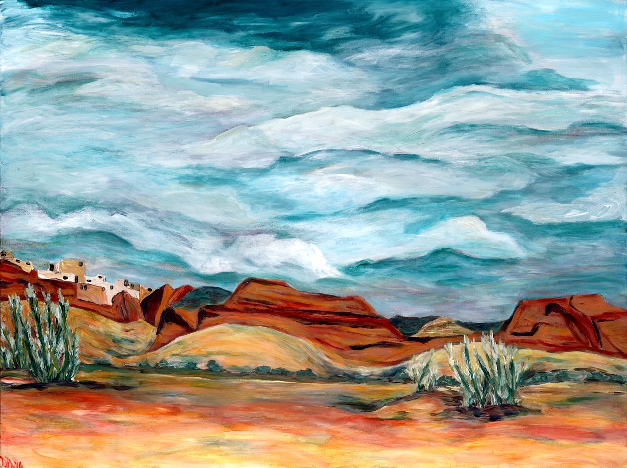 New Mexico Landscape, 2015 by Deborah Eve Alastra