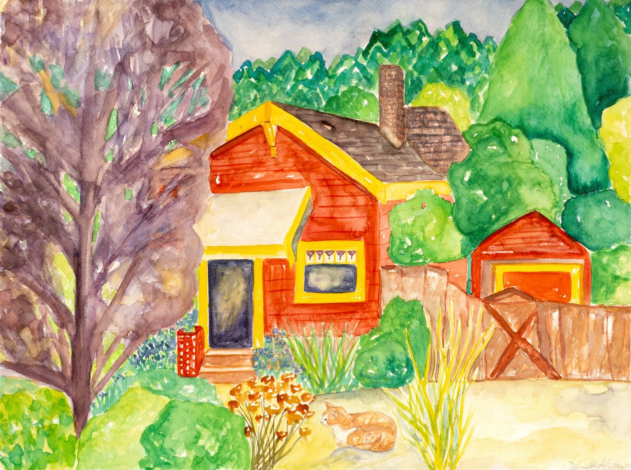 Red House, 2016 by Deborah Eve Alastra