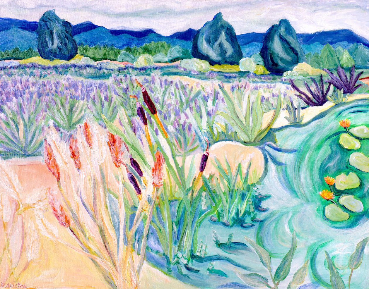 Sauvie Landscape, 2015 by Deborah Eve Alastra