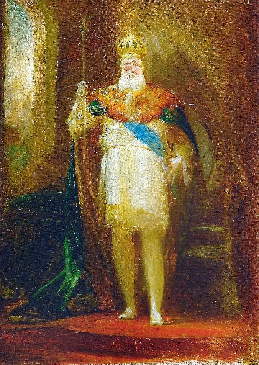 Pedro II of Brazil by Decio Villares