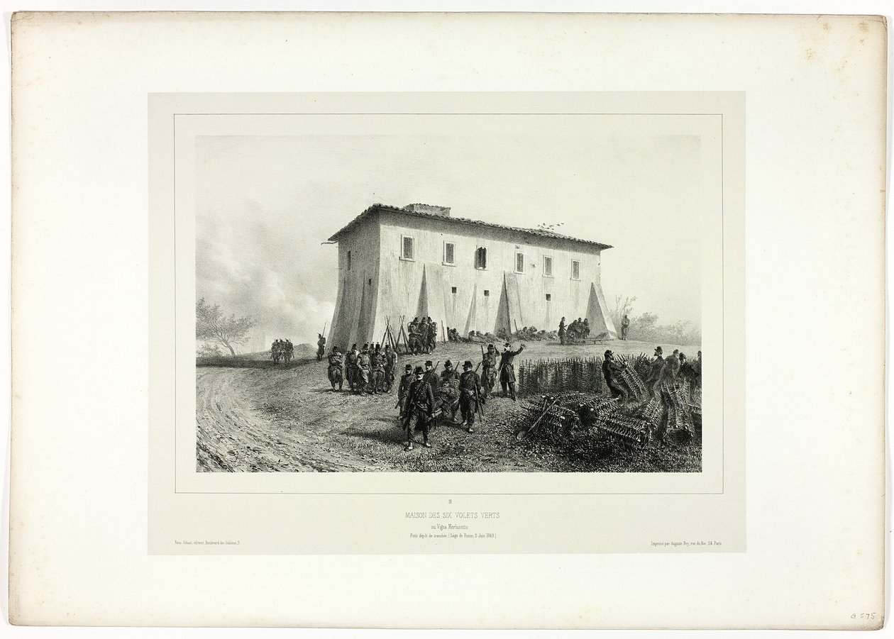 House of Six Green Shutters, from 
