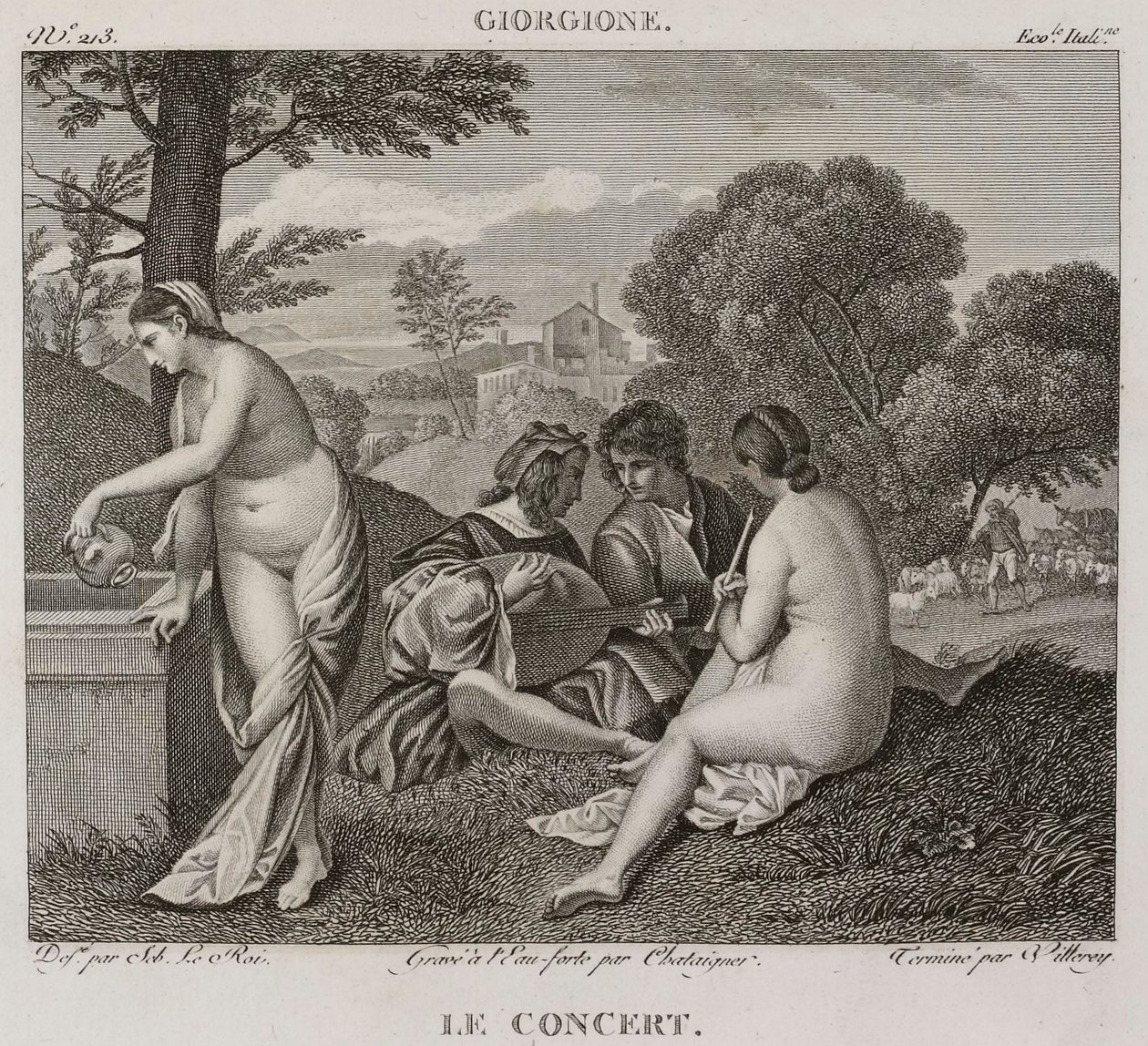 The Concert by Denis Sebastien Leroy