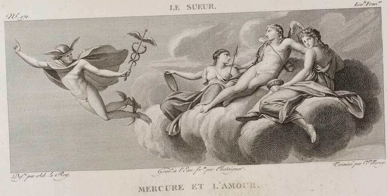 Mercury and Love by Denis Sebastien Leroy