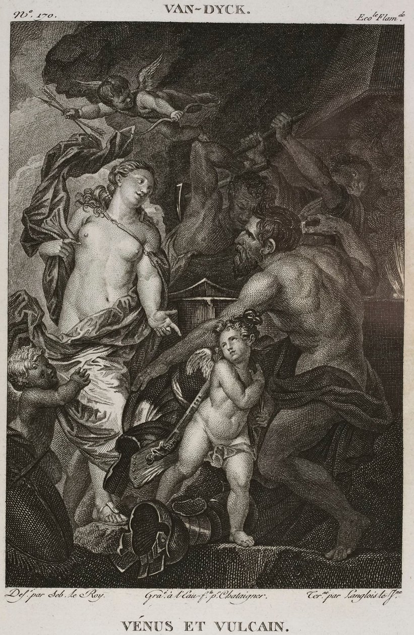 Venus and Vulcan by Denis Sebastien Leroy