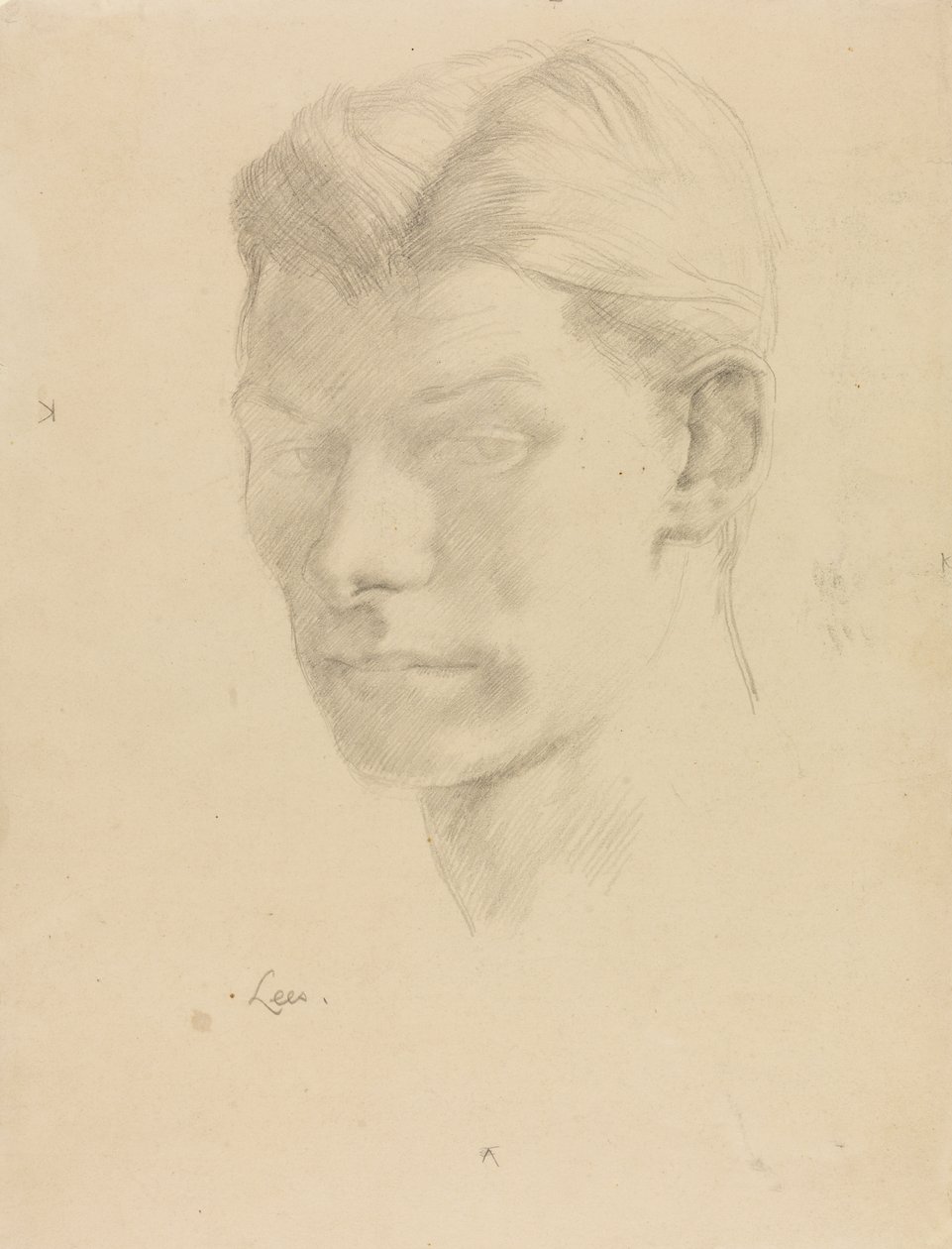Portrait of a Man, c.1906-08 by Derwent Lees