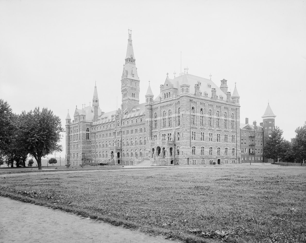 General View, Georgetown University, Washington, D.C., c.1904 by Detroit Publishing Co.