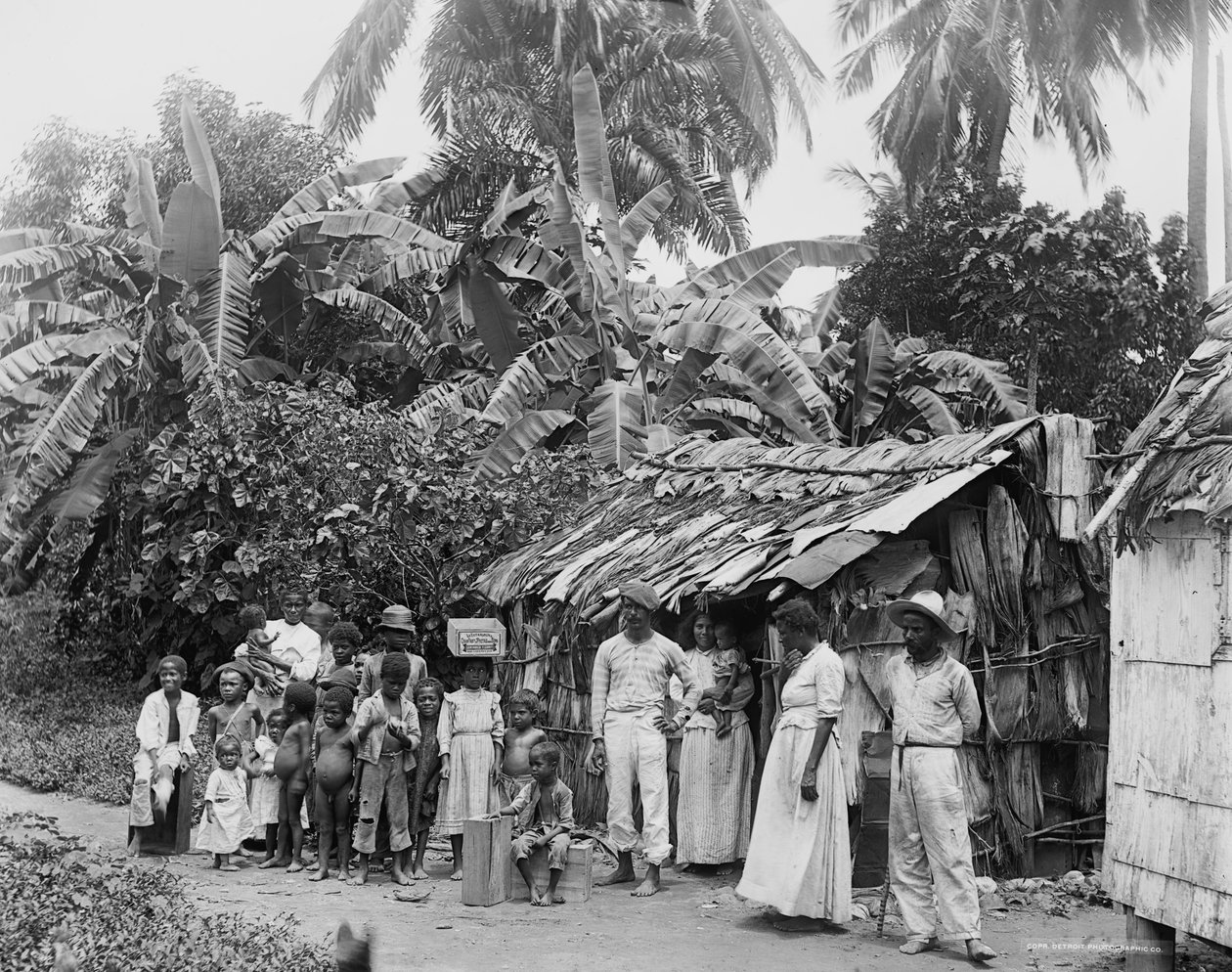 Puerto Rican Natives by Detroit Publishing Co.