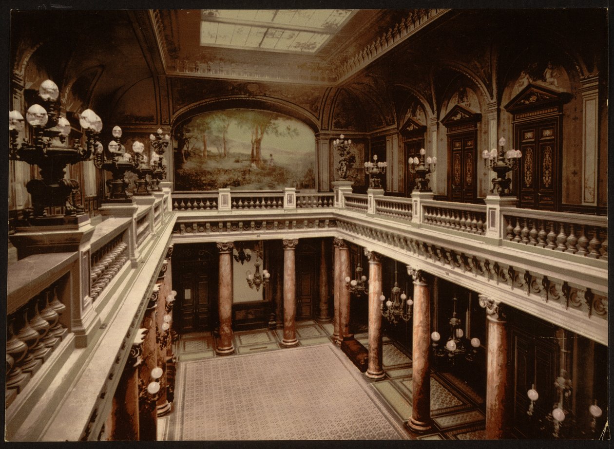 Casino entrance, Atrium, Monte Carlo, Riviera by Detroit Publishing Co.