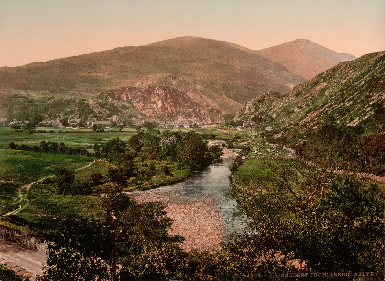 From Aberglasyn, Beddgelert, Wales, c.1890-1900 by Detroit Publishing Co.