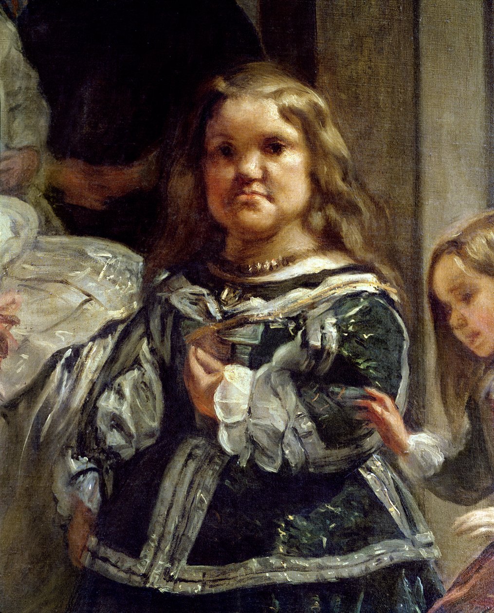 Las Meninas or The Family of Philip IV (detail) by Diego Velázquez