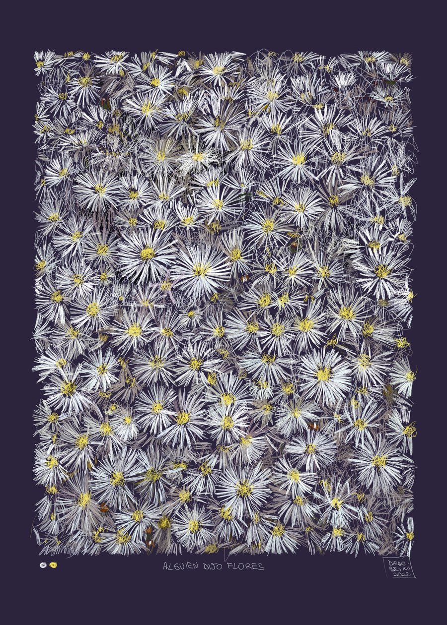 Someone Said Flowers, 2022 by Diego Beyro