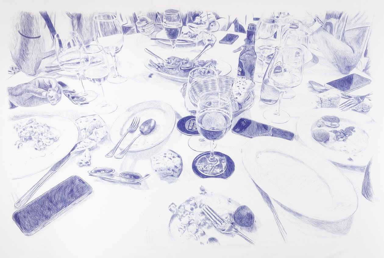 After Dinner, 2023 by Diego Beyro