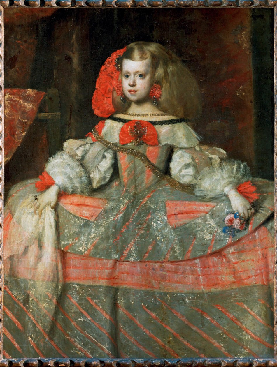 Infanta Margarita Teresa by Diego Rodriguez de Silva y Velazquez