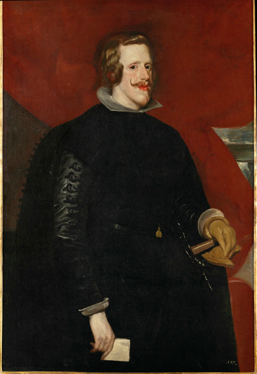 Philip IV, King of Spain, son of King Philip III and Archduchess Maria Anna by Diego Rodriguez de Silva y Velazquez
