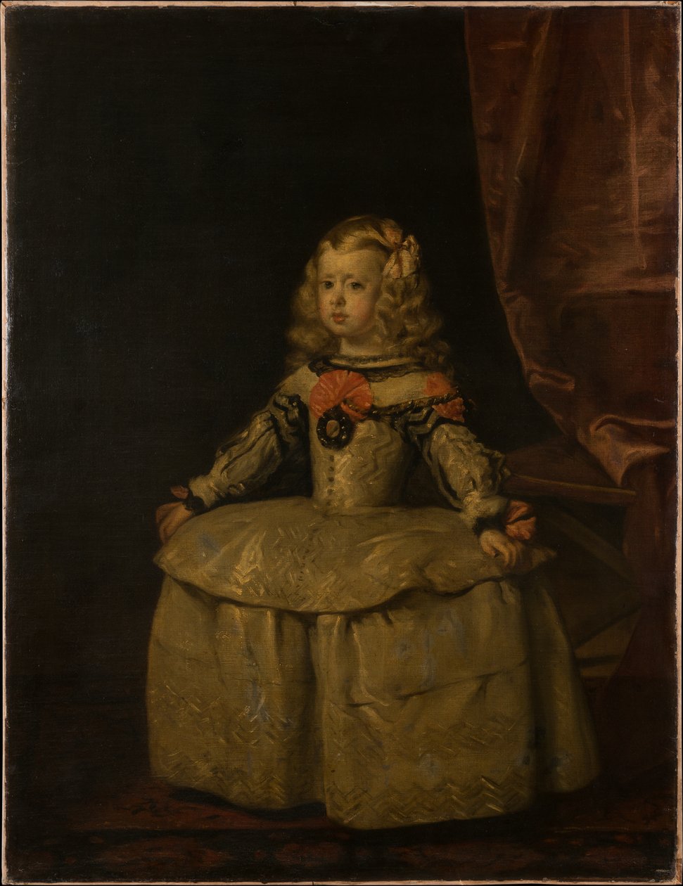 Portrait of the Infanta Margarita (1651-1673) by Diego Velázquez