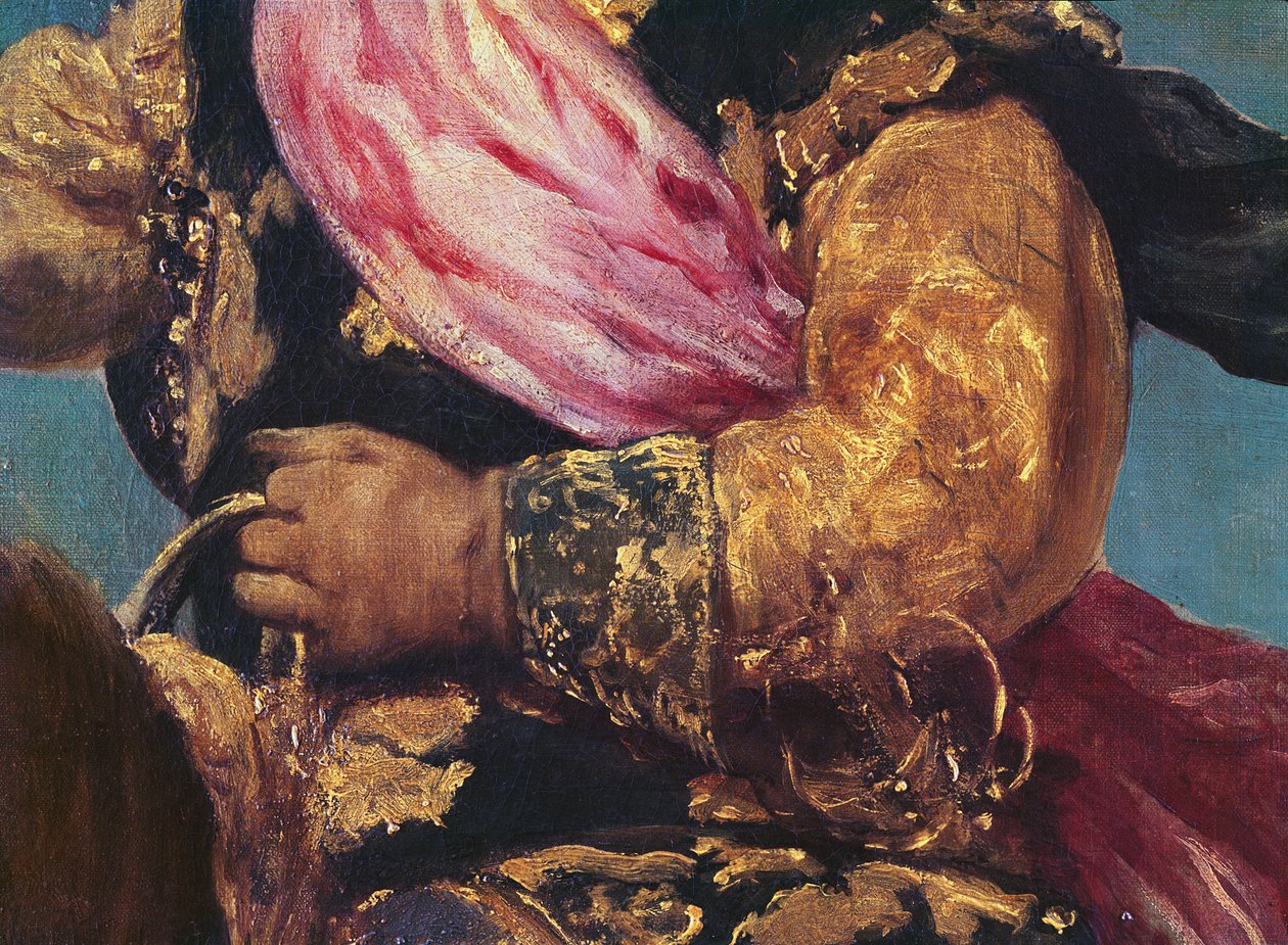 Detail of Prince Balthasar Carlos on Horseback, c.1635-36 (detail) by Diego Velázquez