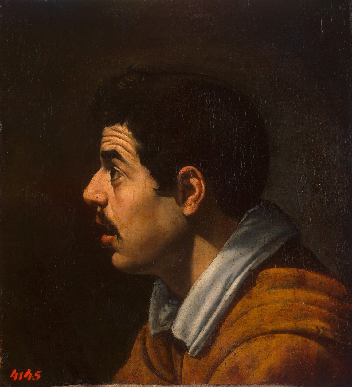Head of a Man in Profile by Diego Velázquez