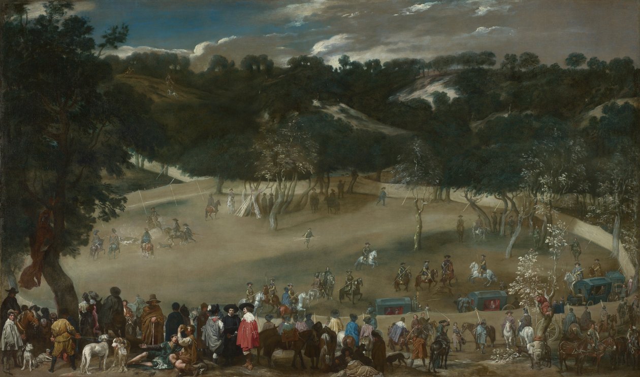 Philip IV hunting Wild Boar, c. 1632-1637 by Diego Velázquez