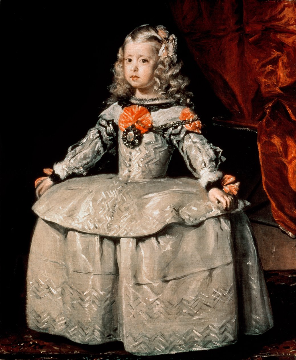 Portrait of the Infanta Margarita Aged Five (1656) by Diego Velázquez