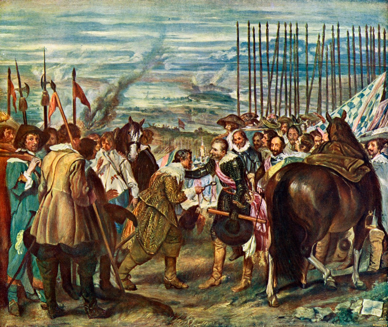 Surrender of Breda, 1634-1635 by Diego Velázquez