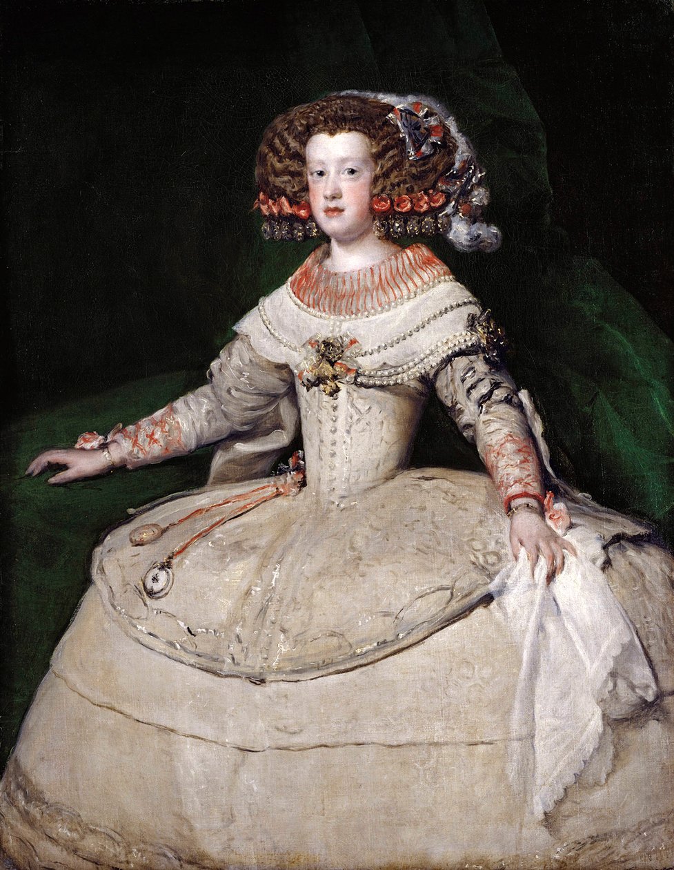 The Infanta Maria Theresa of Spain by Diego Velázquez