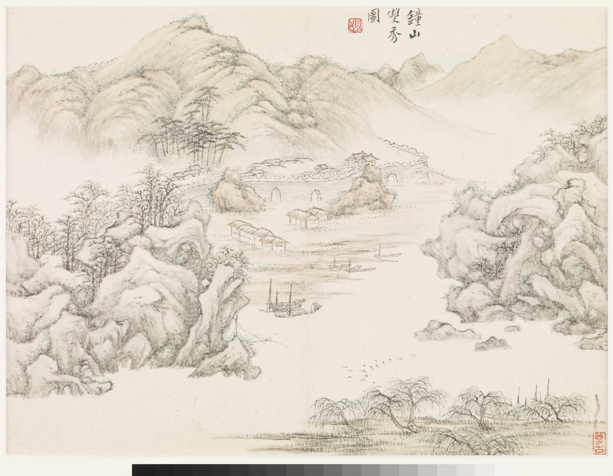 Landscapes After Past Masters by Ding Huang