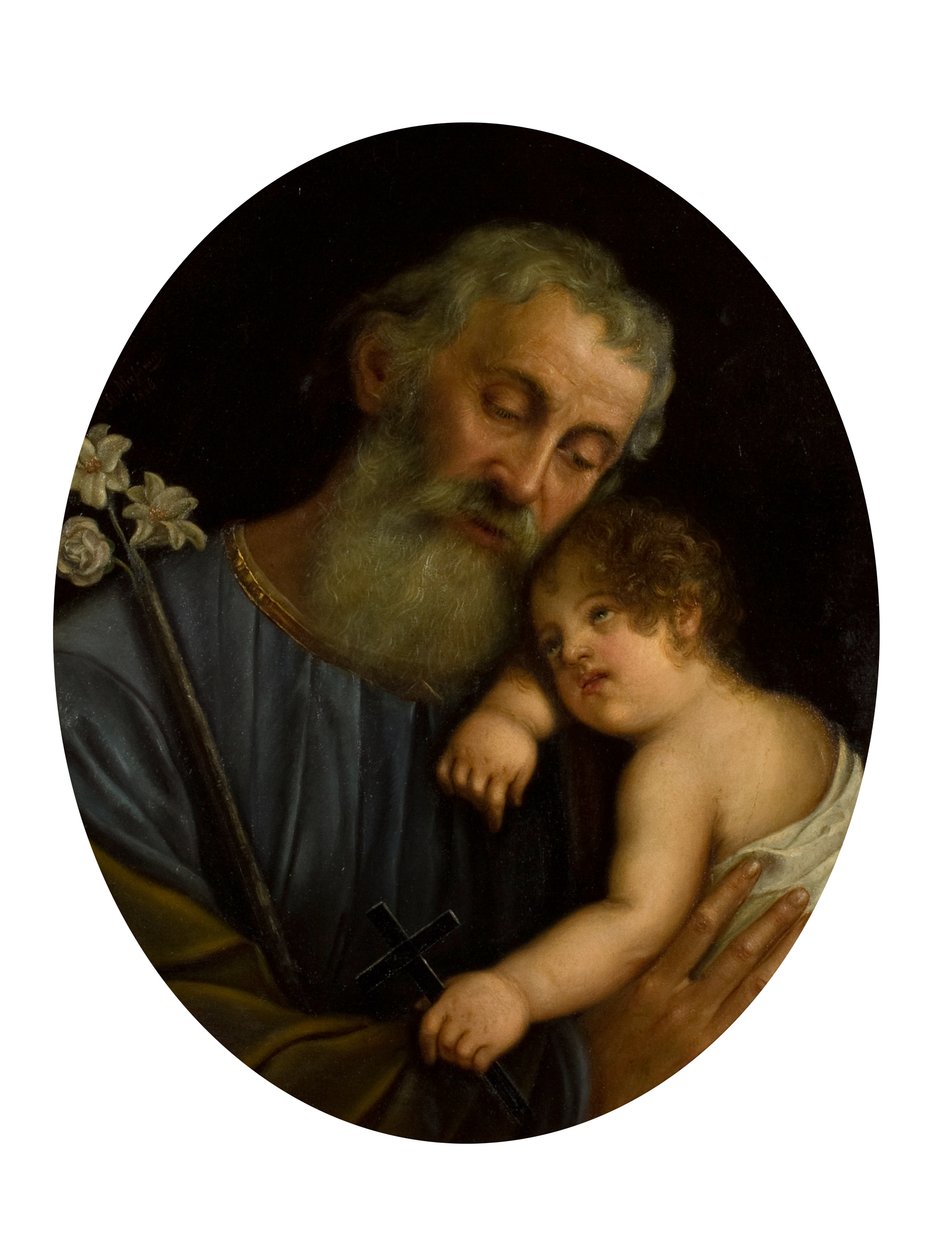 Joseph and Child by Diodato Massimo