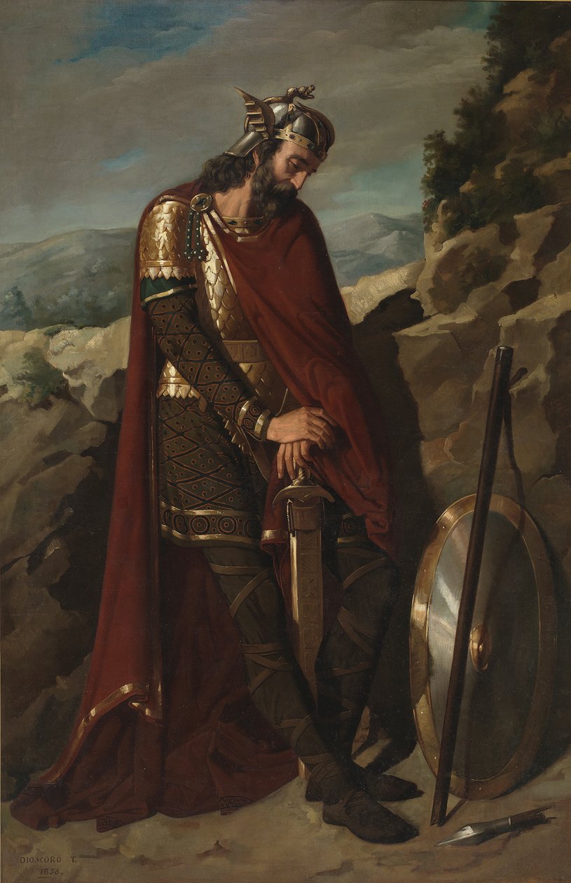Agila I, Visigothic King, 1856 by Dioscoro Teofilo Puebla Tolin