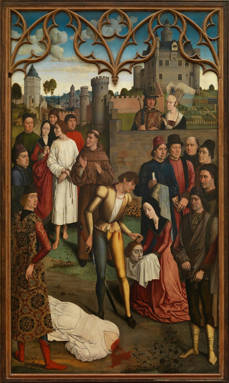 The Justice of Emperor Otto III: Beheading of the Innocent Count by Dirck Bouts