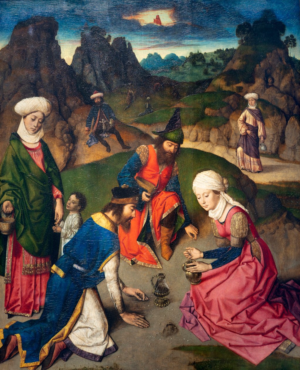 Last Supper (detail) by Dirck Bouts