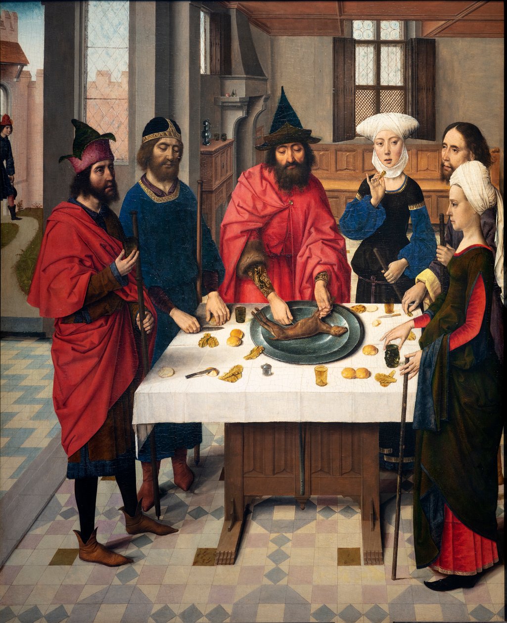 Last Supper (detail) by Dirck Bouts