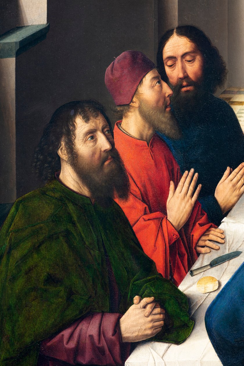 Last Supper (detail) by Dirck Bouts