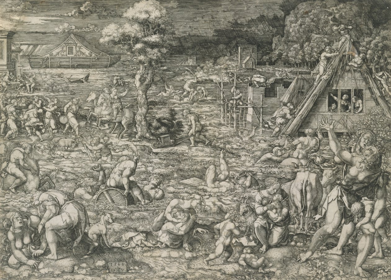 The Deluge by Dirck Vellert