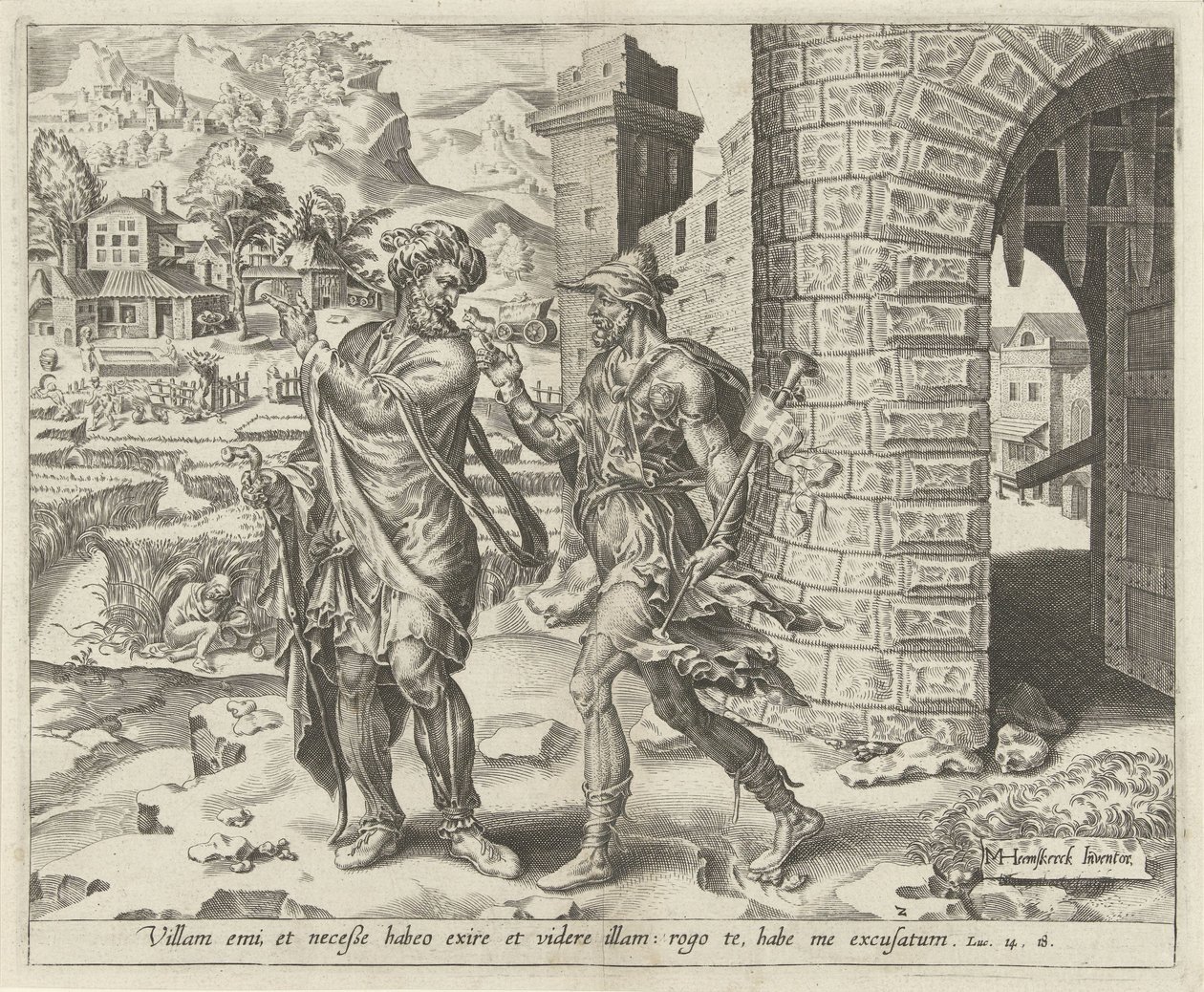 First Excuse: The New Field by Dirck Volckertsz. Coornhert
