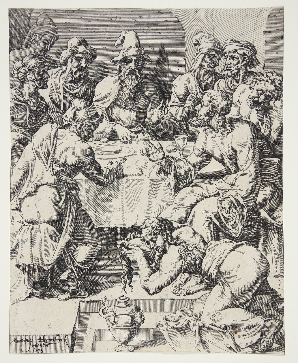 Mary Magdalene Wiping Christ