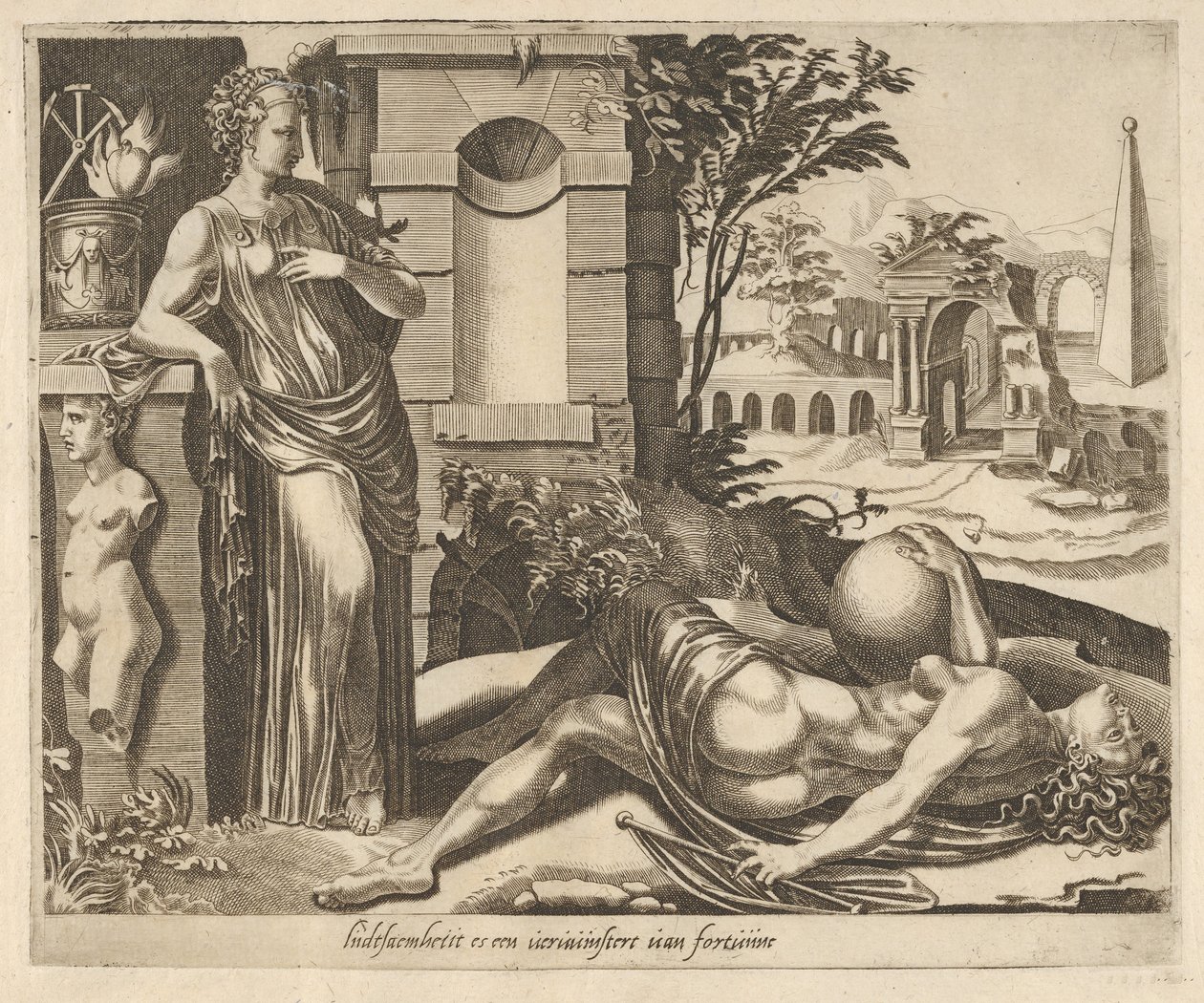 Patience as the Victor over Fortune from Six Sayings about Fortune by Dirck Volkertsen Coornhert