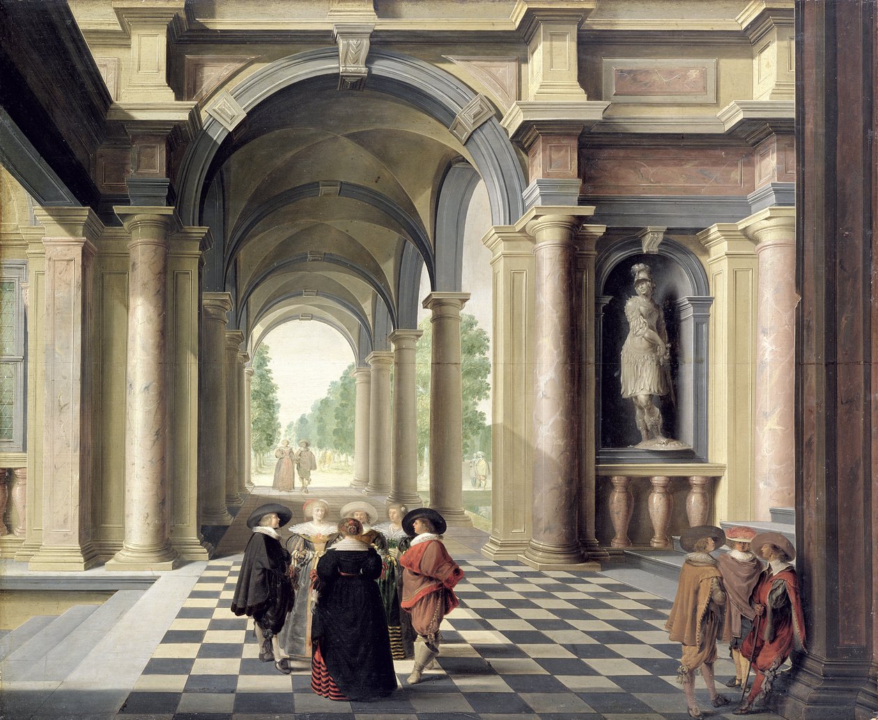 A Renaissance Hall by Dirck van Delen