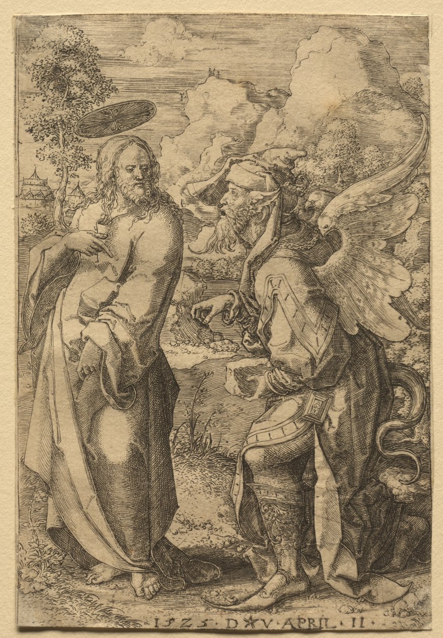 Temptation of Christ by Dirk Vellert