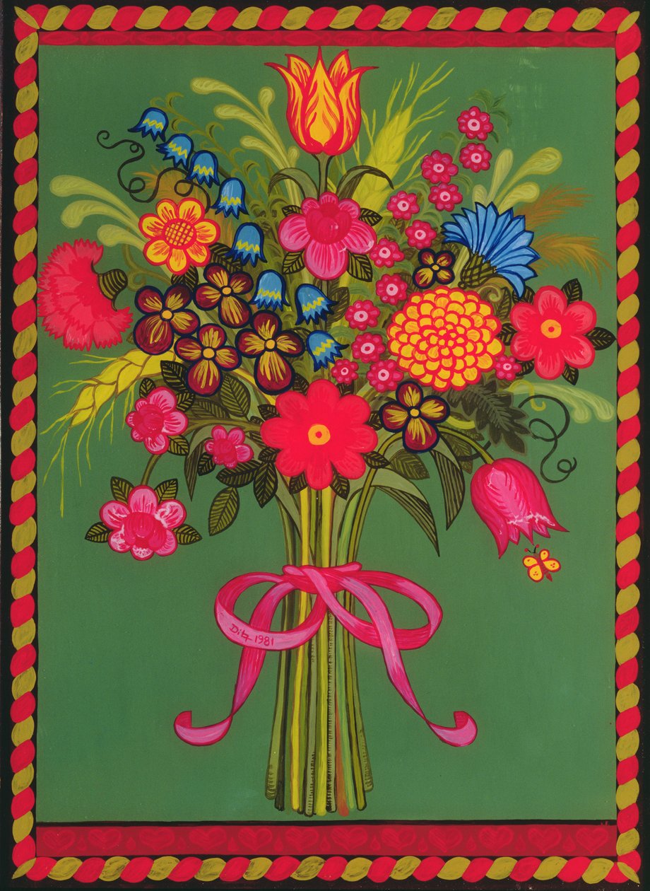 Flowers by Ditz: Highest-quality art reproduction