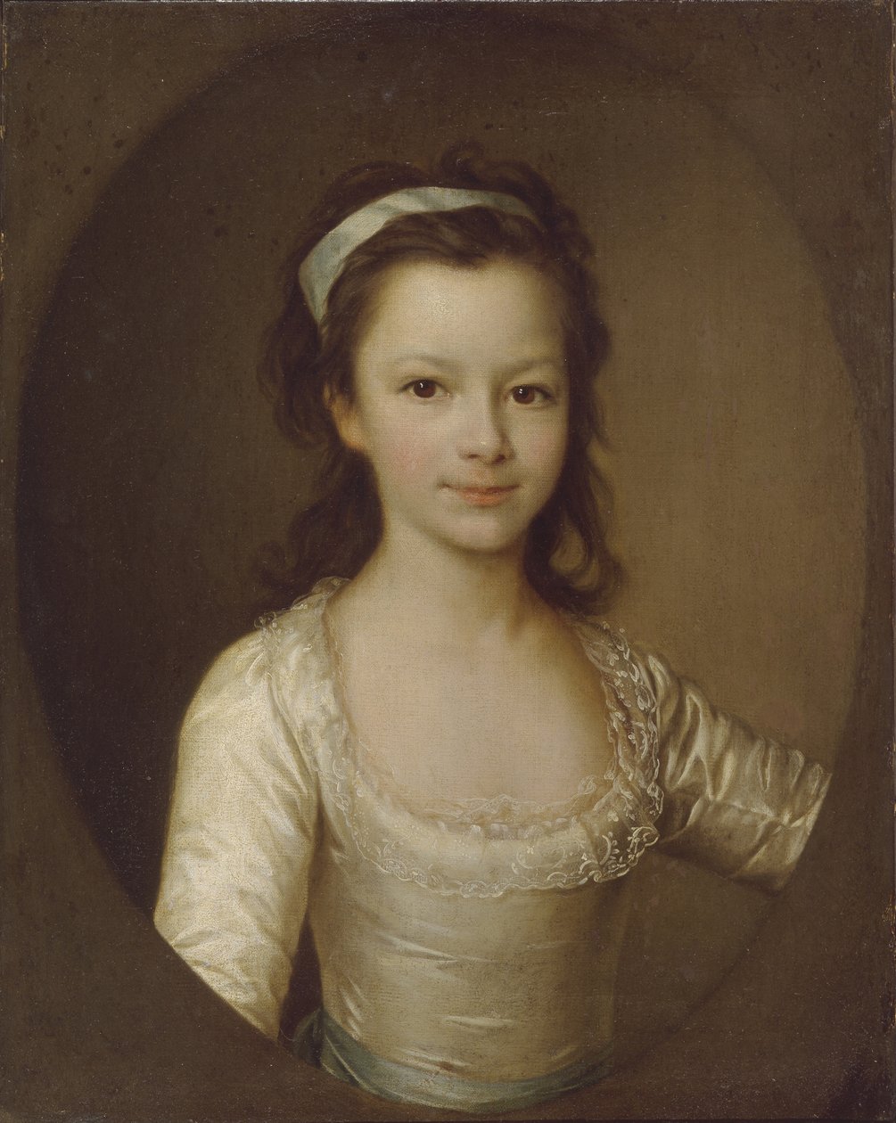 Portrait of Countess Yekaterina Artemyevna Vorontsova as Child by Dmitri Grigorievich Levitsky
