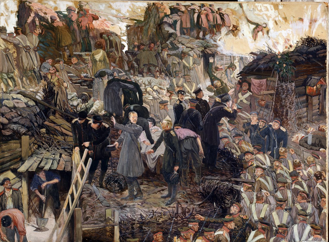 The Defence of Sevastopol by Dmitri Nikolayevich Kardovsky