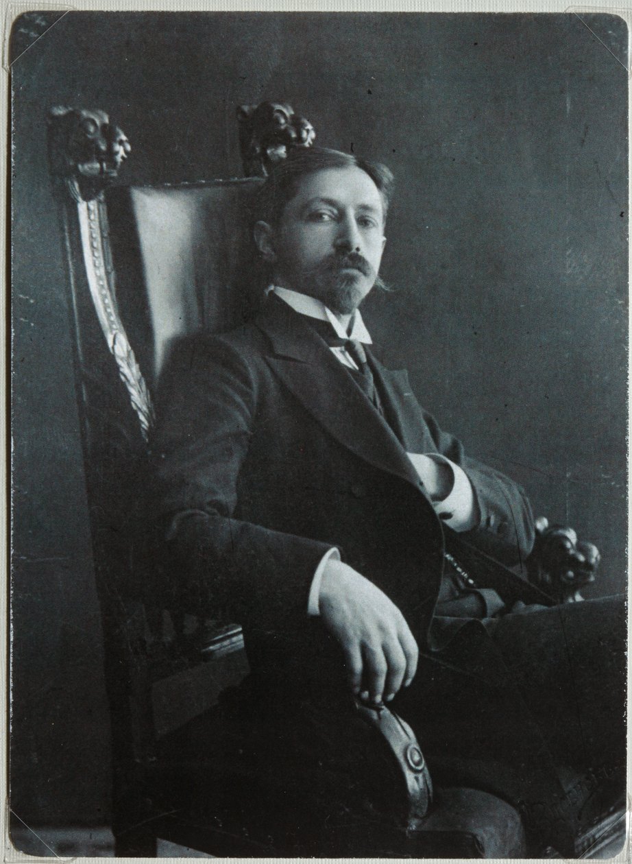 Portrait of the Author Ivan A. Bunin, 1870-1953, 1909 by Dmitri Spiridonovich Zdobnov