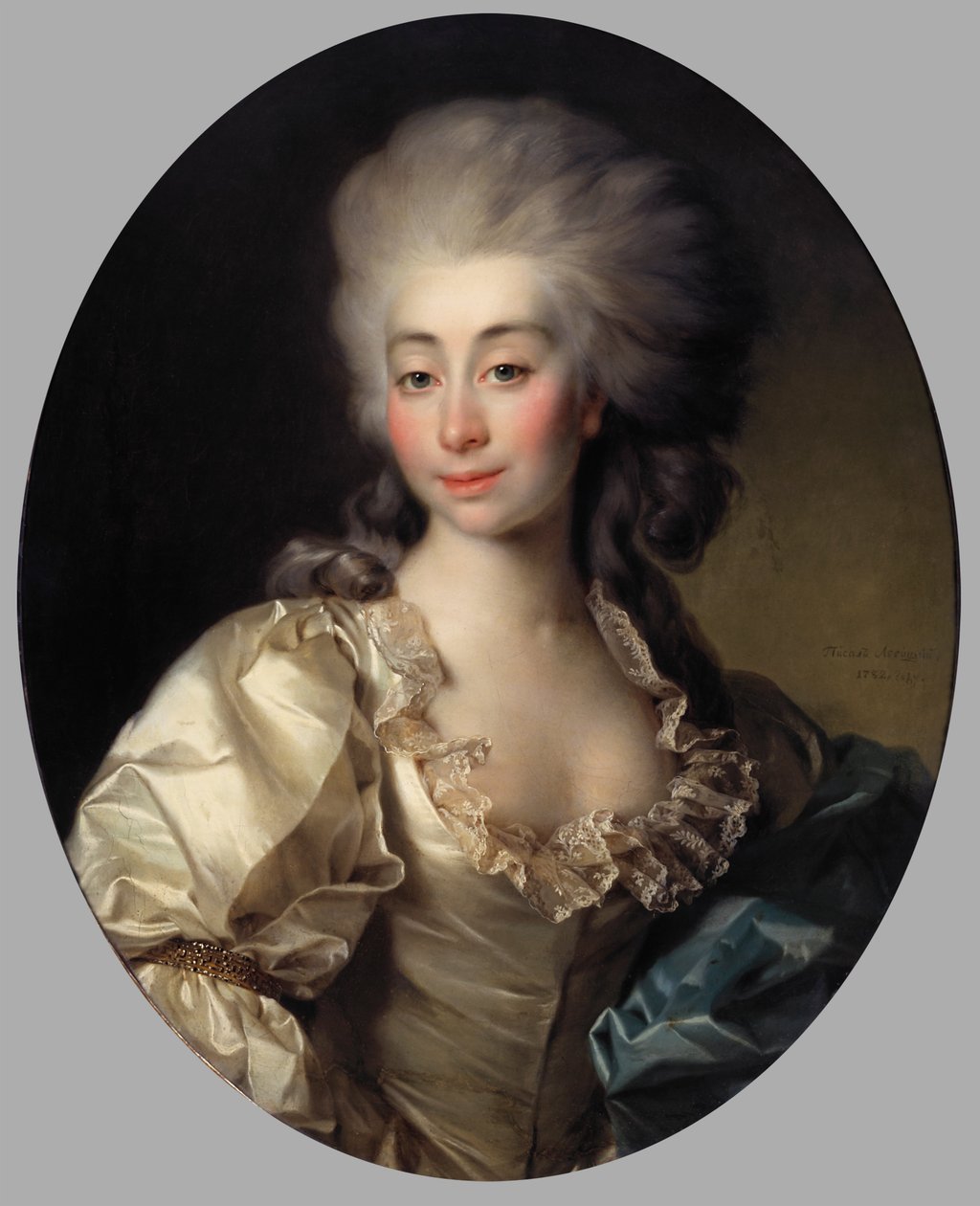 Portrait of Countess Urszula Mniszech by Dmitry Levitzky