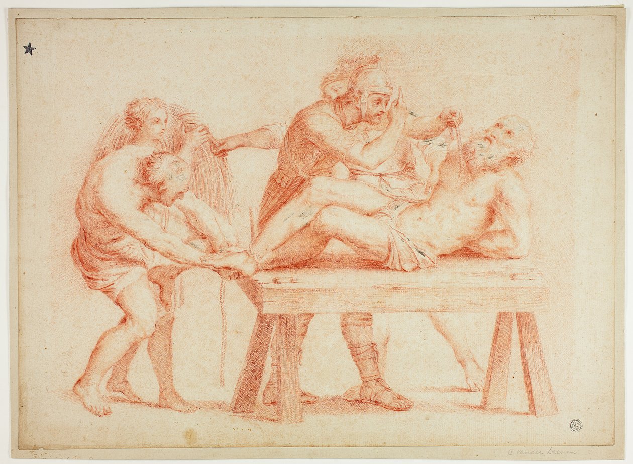 Flagellation of Saint Andrew by Domenichino