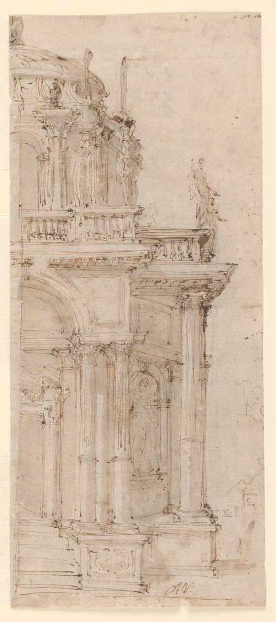 Design for a Catafalque by Domenico Antonio Vaccaro
