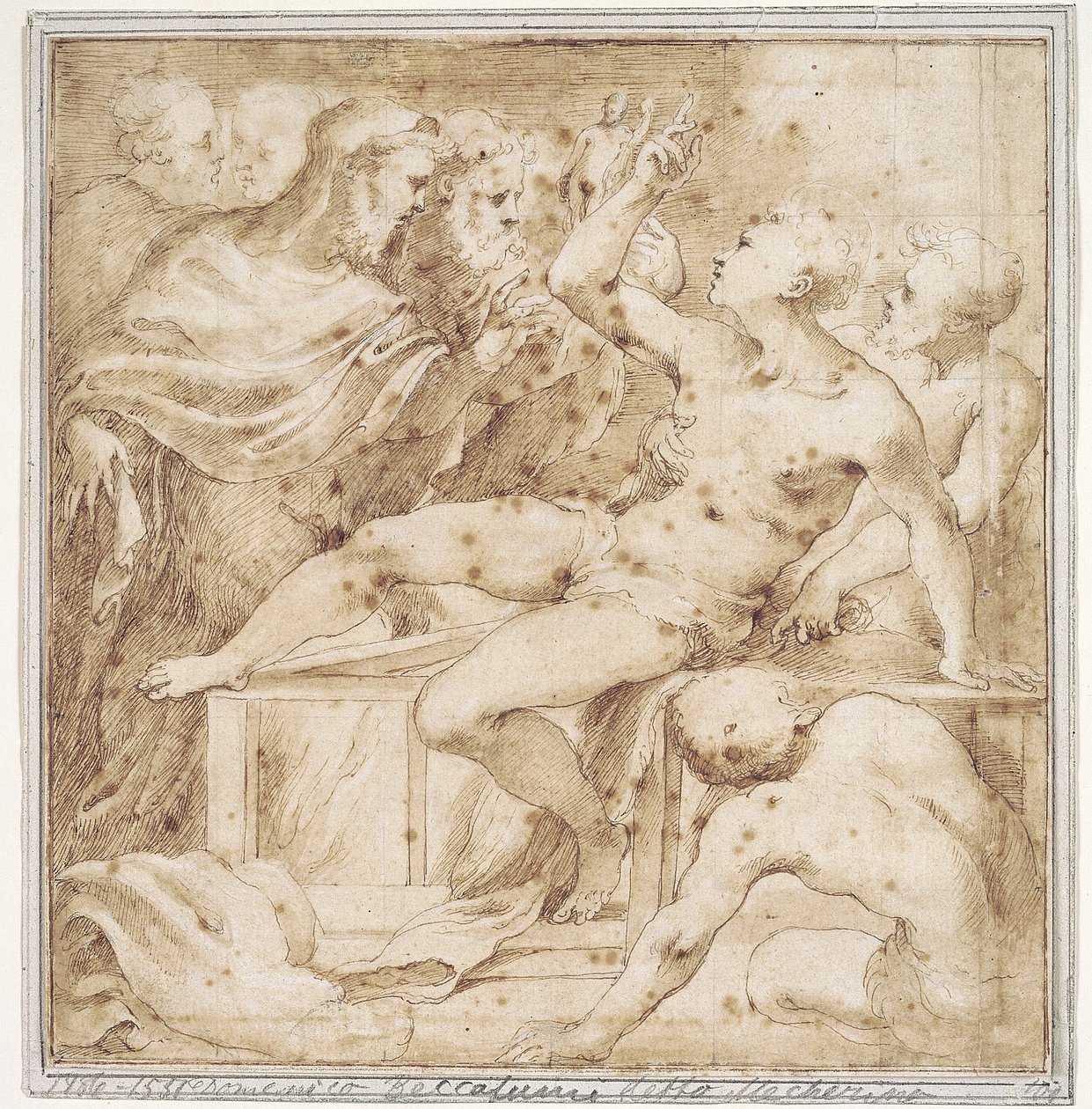 The Martyrdom of St. Lawrence by Domenico Beccafumi