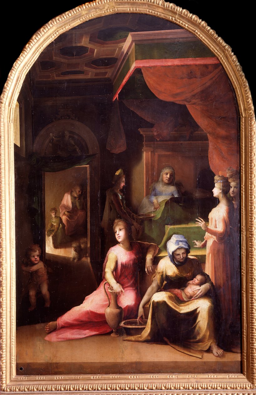 The Birth of the Virgin by Domenico Beccafumi