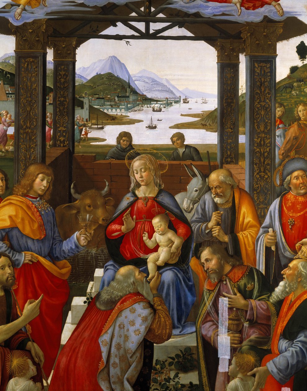 Adoration of the Magi by Domenico Ghirlandaio